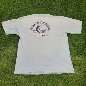 Vintage 80s Kailua Kona Marlin Country Crazy-Shirts Shirt XL 24x28 USA